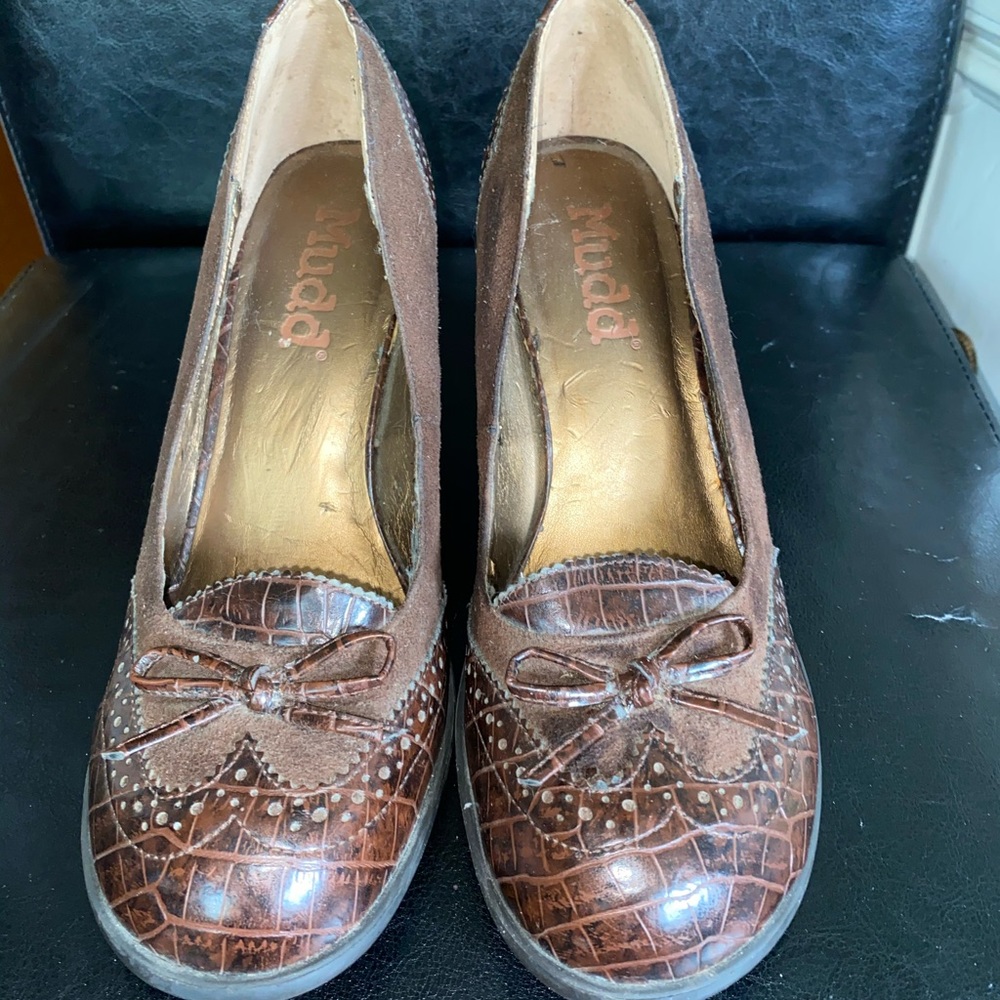 Mudd multi texture heels